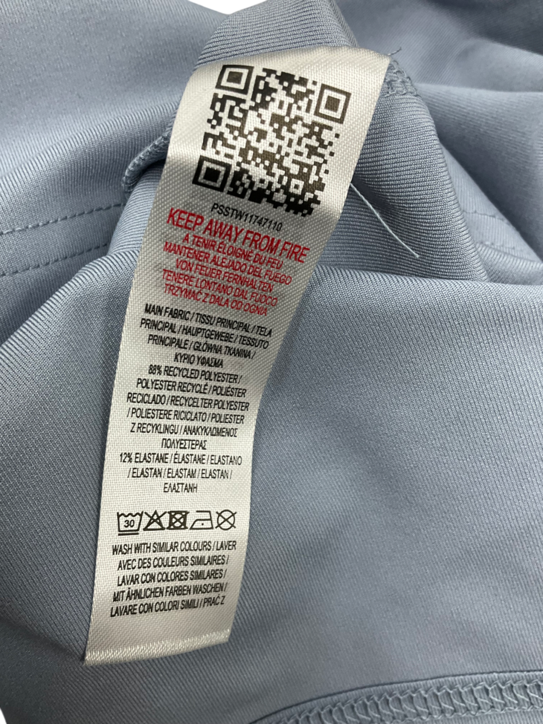 Pink Soda Blue Reign Ls Top UK 8