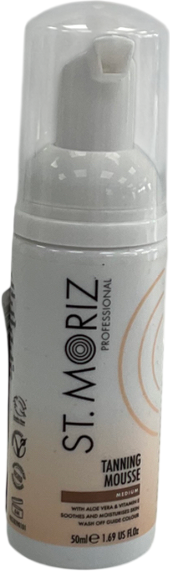 ST.MORIZ Instant Self Tanning Mousse, Medium 50ml