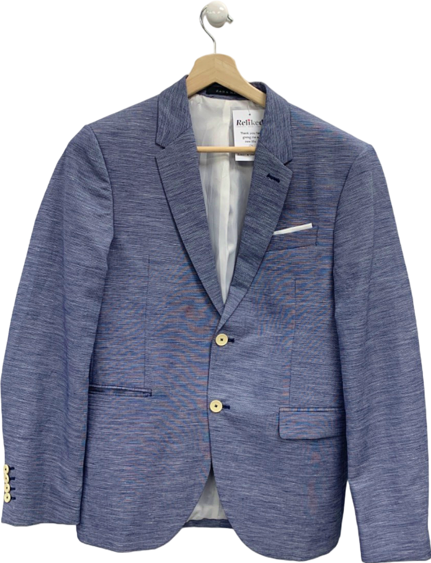 Zara Man Blue Blazer EU 52 UK 42" Chest