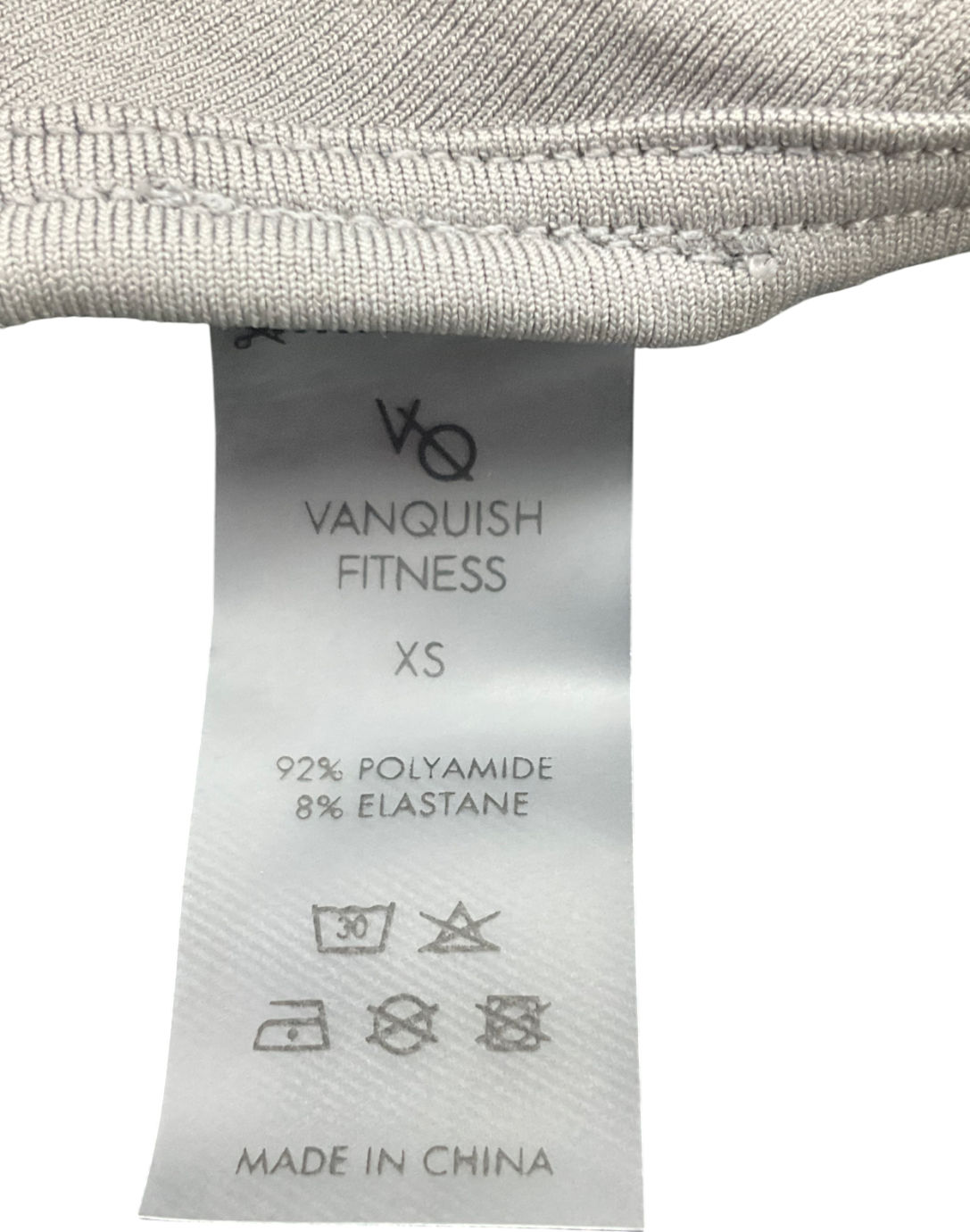 Vanquish Grey Elevate Seamless Smoke Multiway Low Sports Bra UK XS