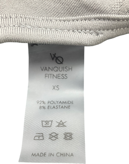 Vanquish Grey Elevate Seamless Smoke Multiway Low Sports Bra UK XS