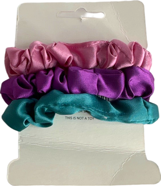 Hawaiian Tropic Multicolour Satin Scrunchies