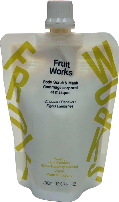 Fruit Works Body Scrub & Mask 200ml