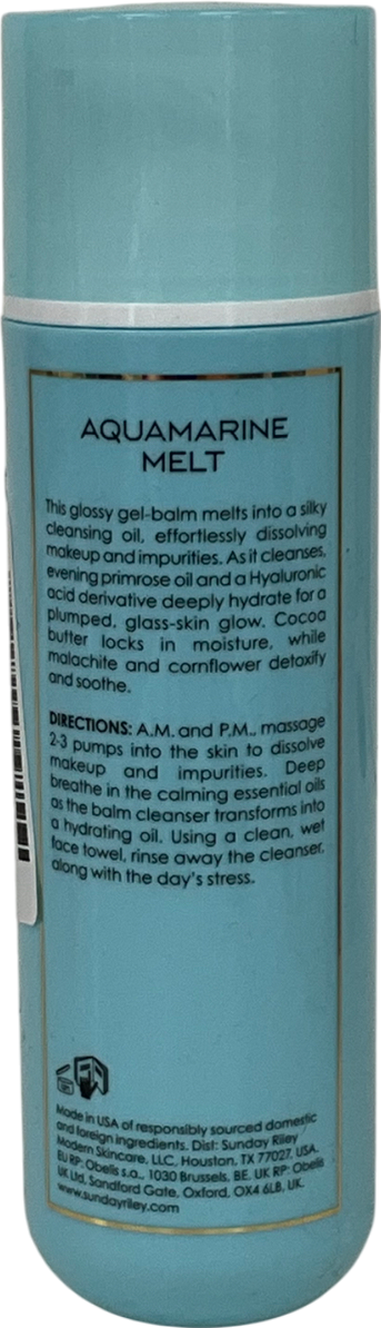 Sunday Riley Aquamarine Melt Hydrating Gel-balm Cleanser 140ml