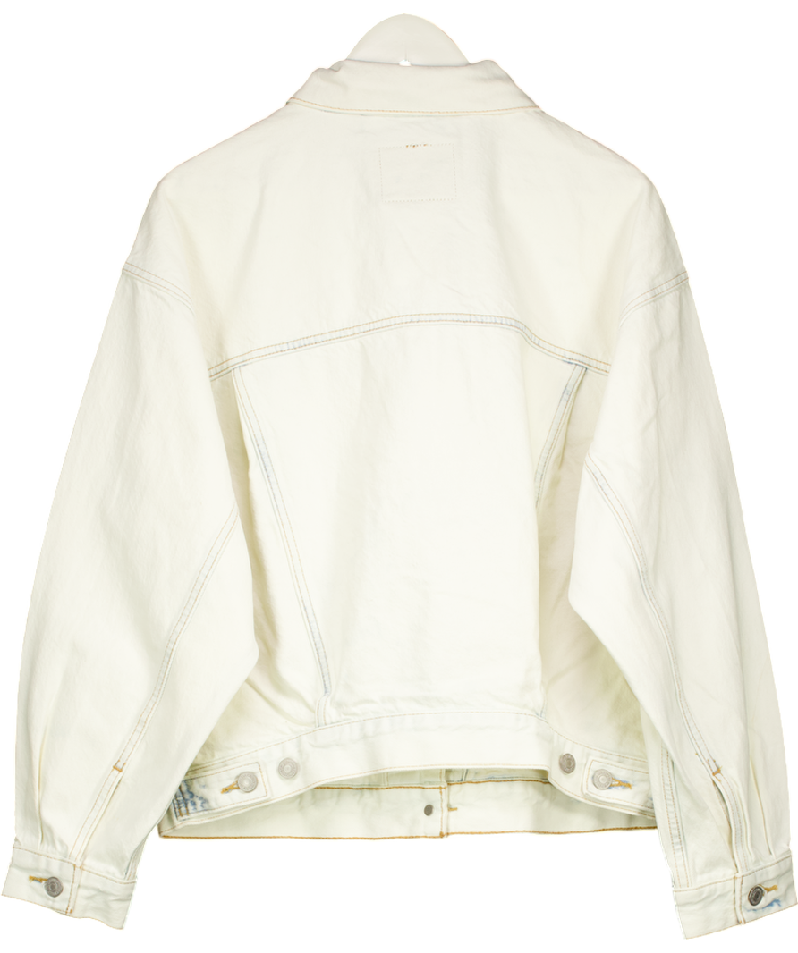 levis Cream Levi's Trucker Jacket UK M