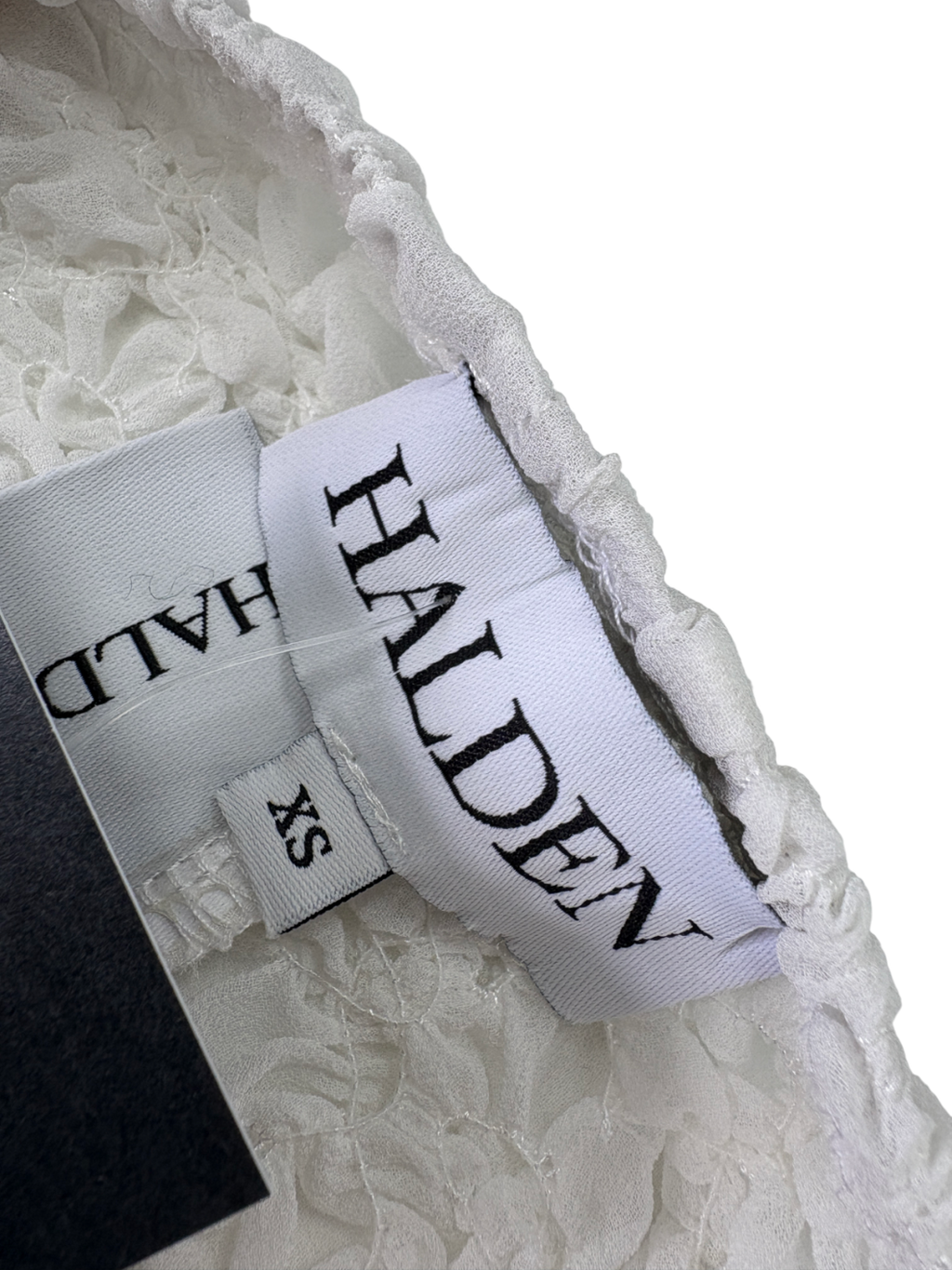 Halden Cream Venus Bandeau Top And Maxi Skirt Set UK XS