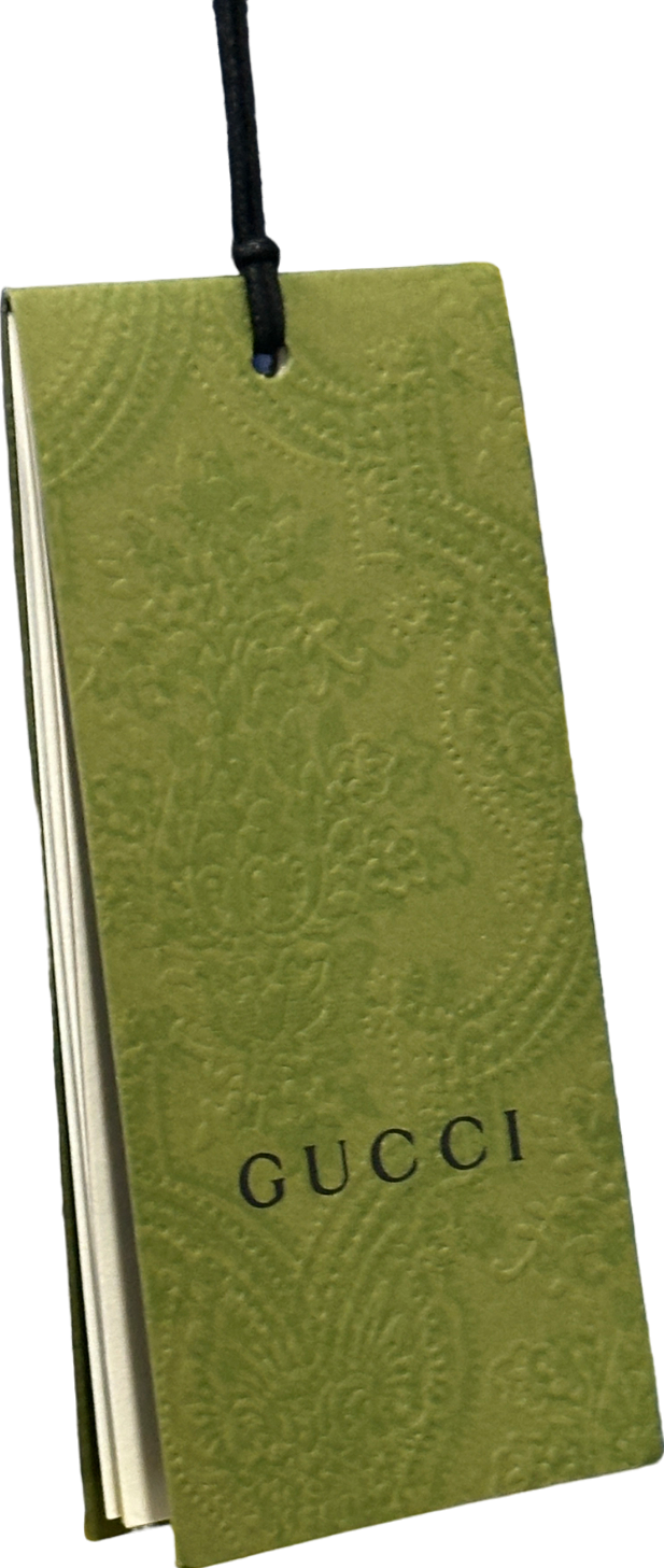 Gucci Yellow Floral Lace Trim Maxi Dress UK 8