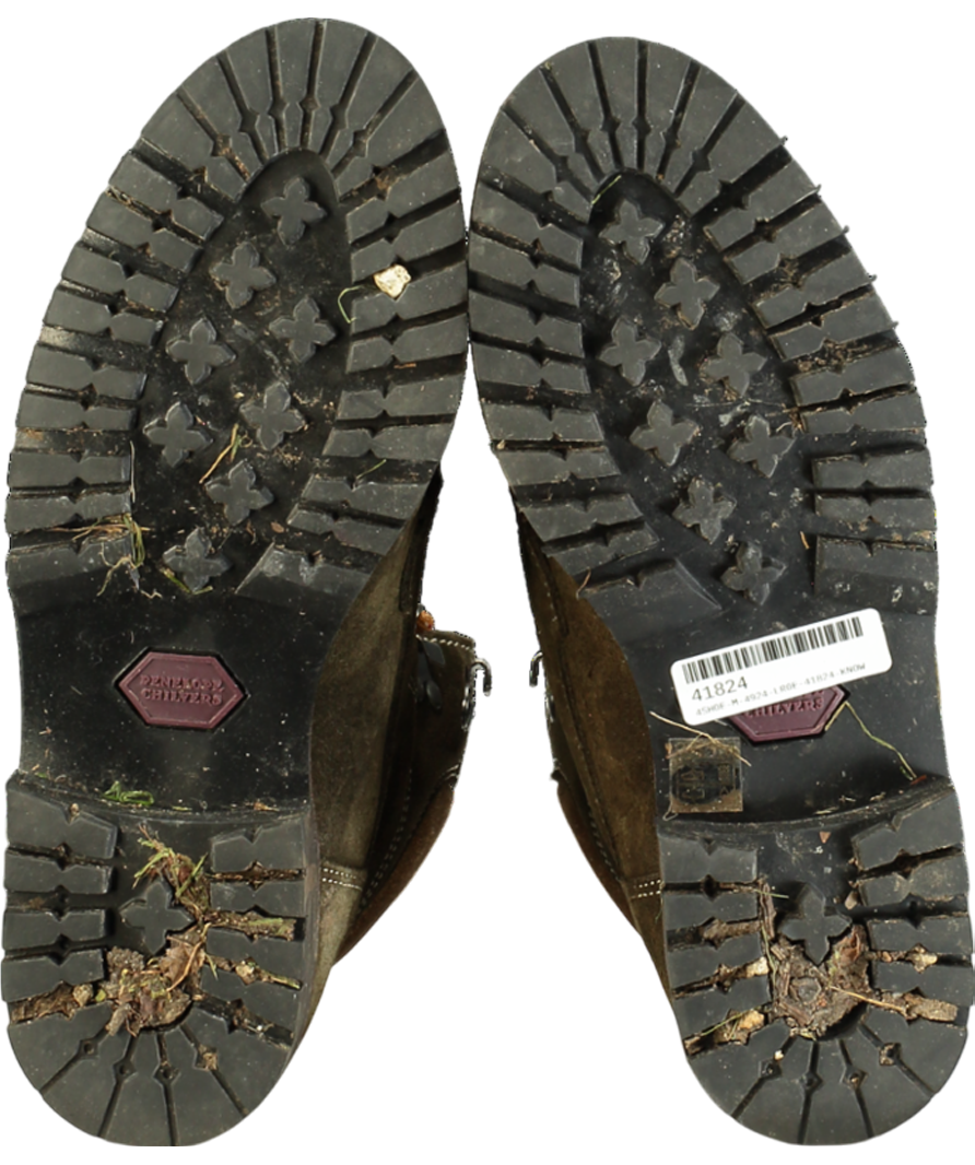 Penelope Chilvers Green Pioneer Suede Ladies Boot UK 8 EU 41 👠