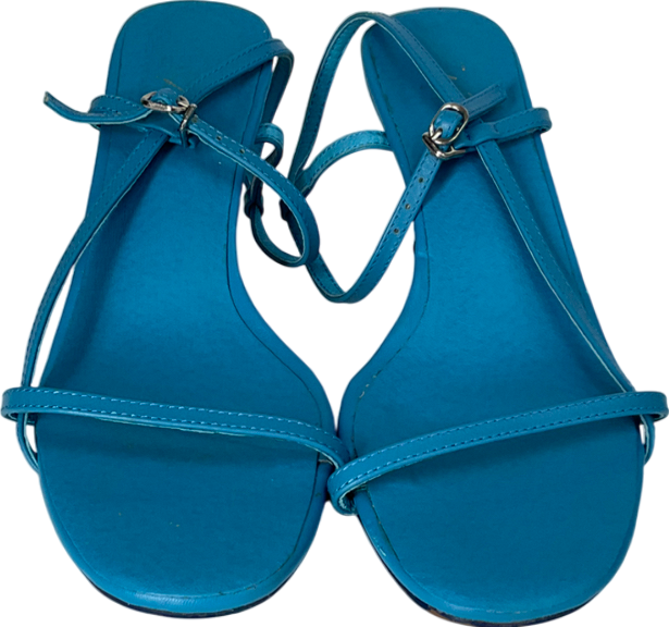 Orgiginal corium Sky Blue Ankle Strap Sandals UK 4 EU 37 👠