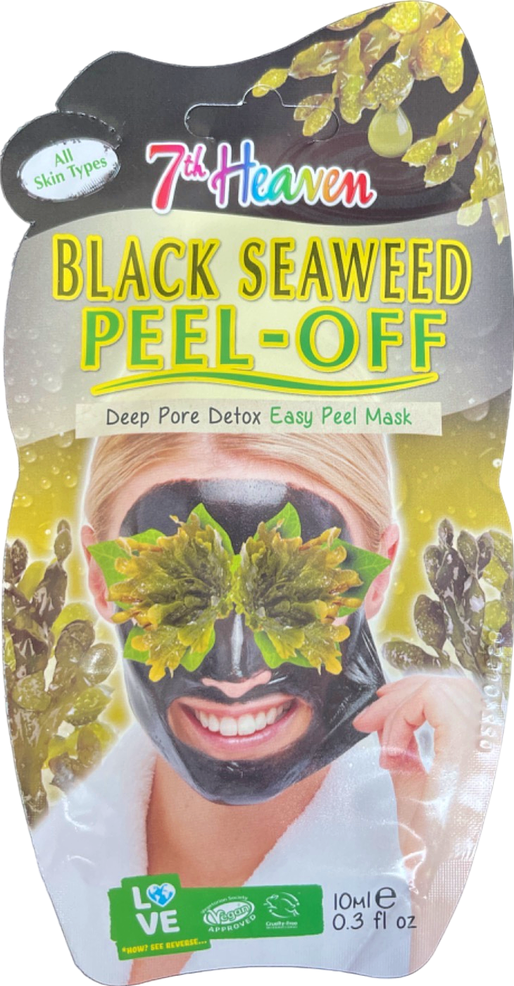7th Heaven Black Seaweed Peel-Off Mask 10ml