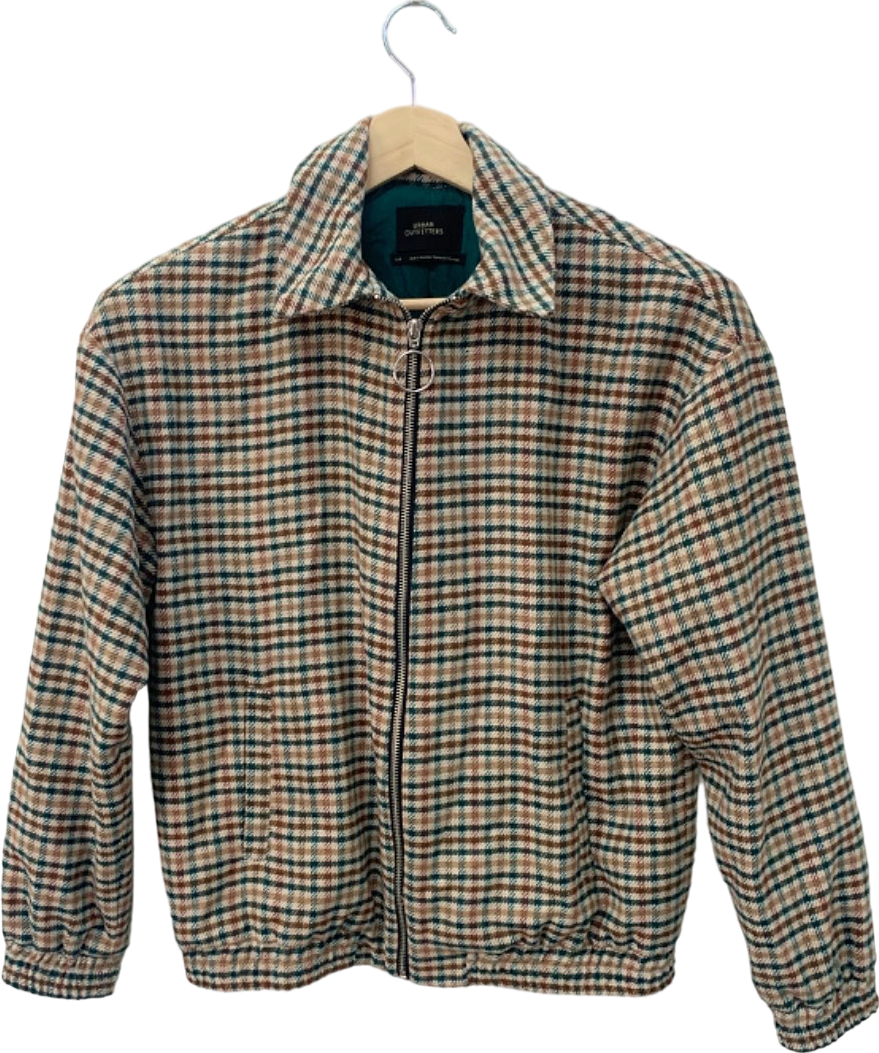 Urban Outfitters Multi Coloured Plaid Jacket S