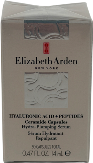 Elizabeth Arden Hyaluronic Acid And Peptides Ceramide Hydra-plumping Serum Capsules X30