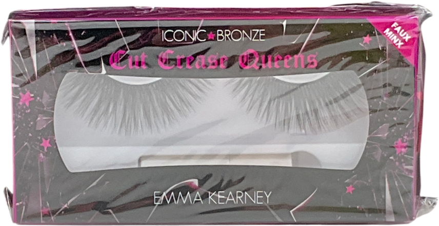 iconic bronze Eyelashes Cut Crease Queens One size