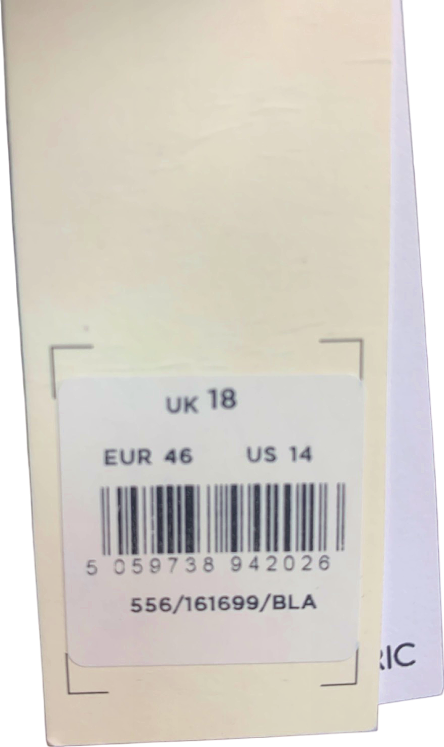 YOURS LONDON Black Glitter Jumpsuit UK 18