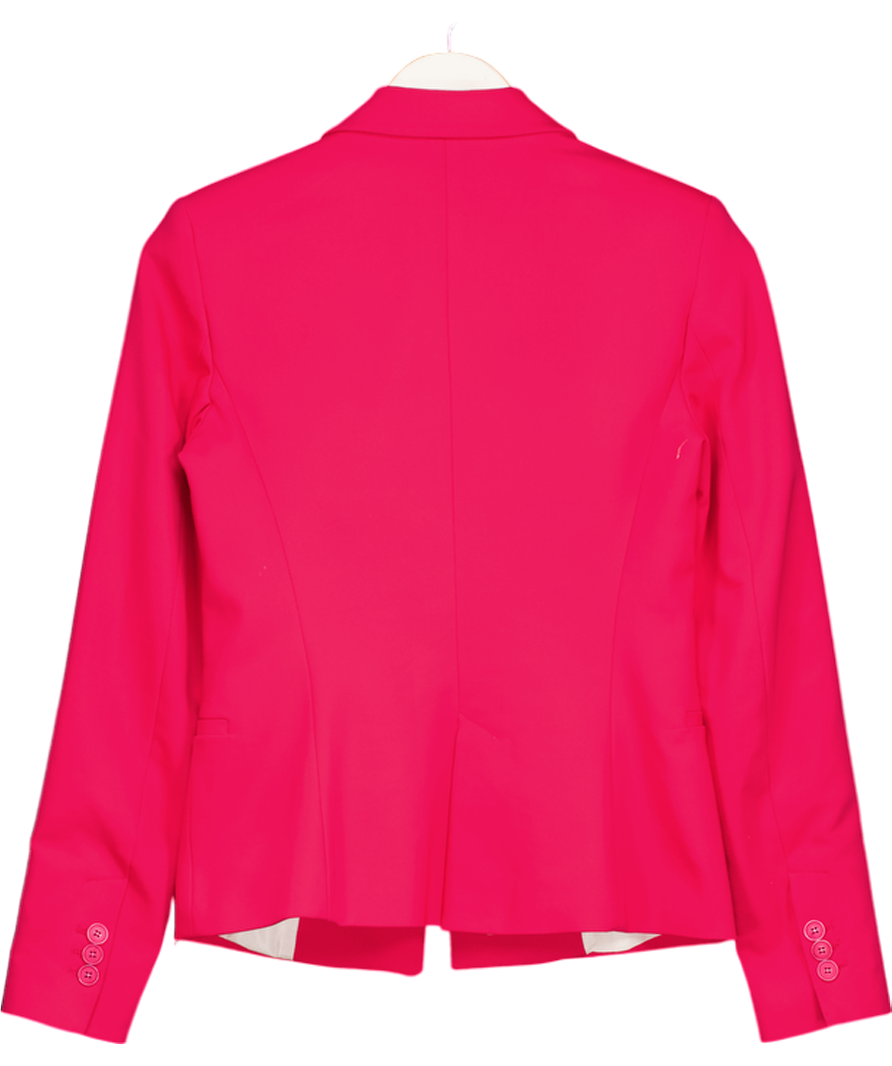 ZARA Pink Single Breasted Blazer UK XS