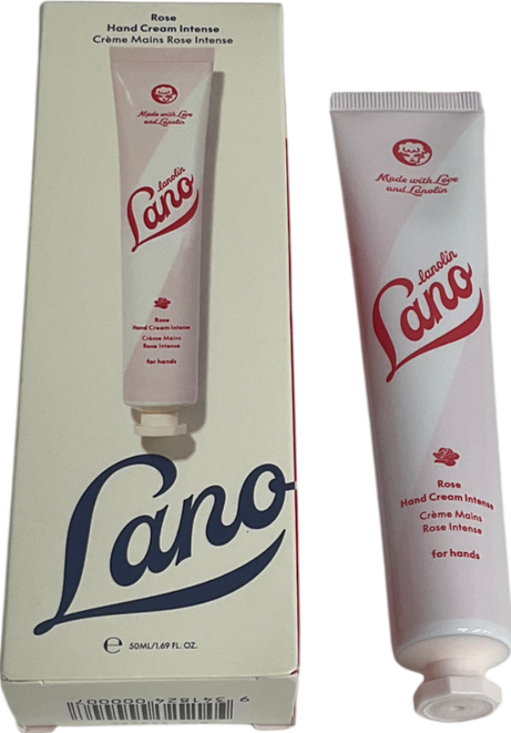 lanolips Rose + Lanolin Hand Cream Intense 50ml