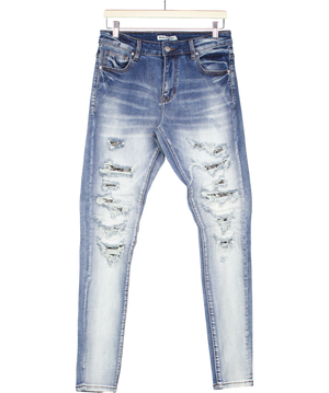 mob nation Blue Florentino Jeans W30