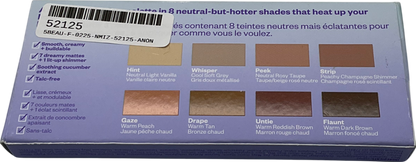 Kosas Undressed Eyeshadow Palette 8x1.1