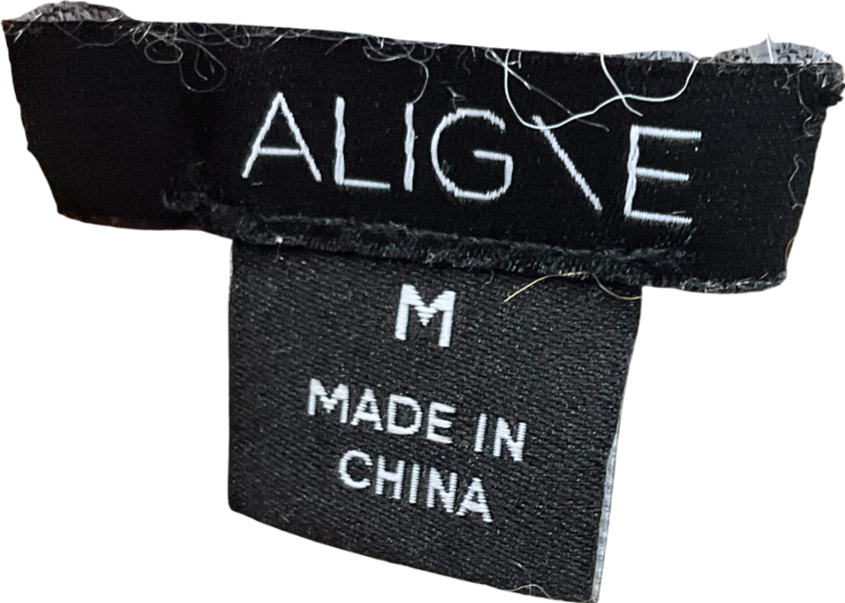 Aligne Multicoloured Genoa Patchwork Knitted Jumper UK M