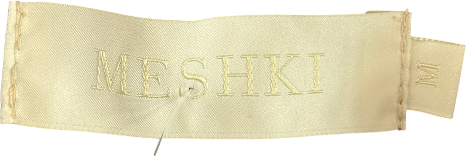 Meshki Black Cut Out On The Hip Mini Dress UK M