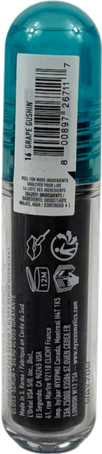 NYX Lip Iv Hydrating Gloss Stain 16 Grape 5ml