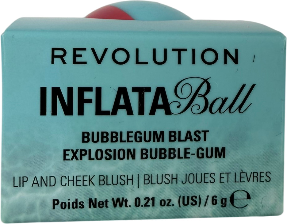 Revolution Inflataball Glow Lip & Cheek Tint Bubblegum Blast 6g