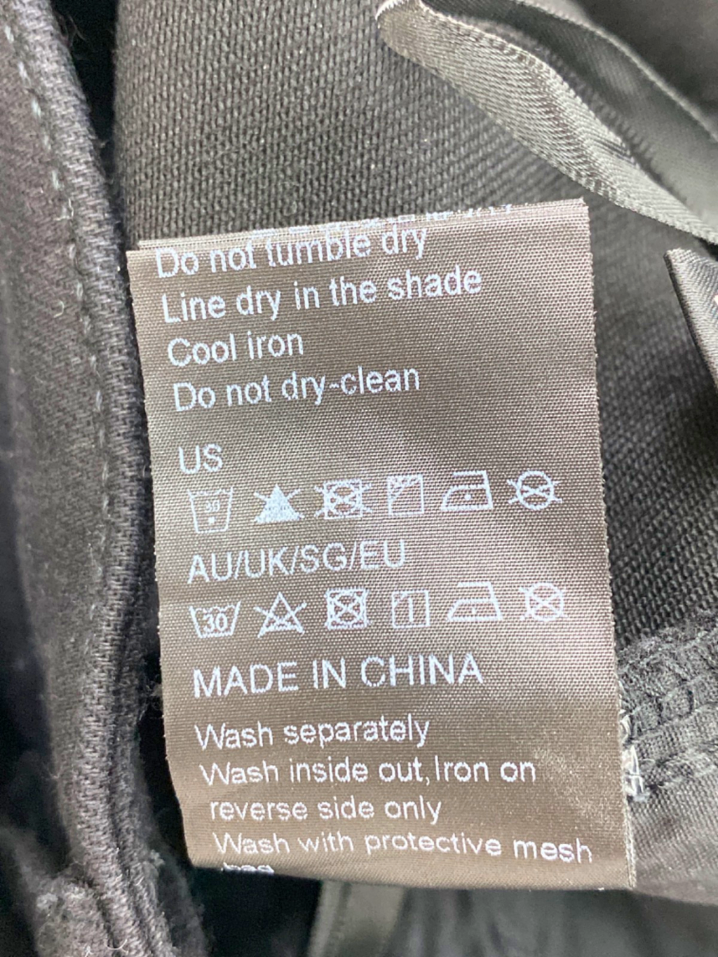 Goelia Black Flared Trousers UK 6