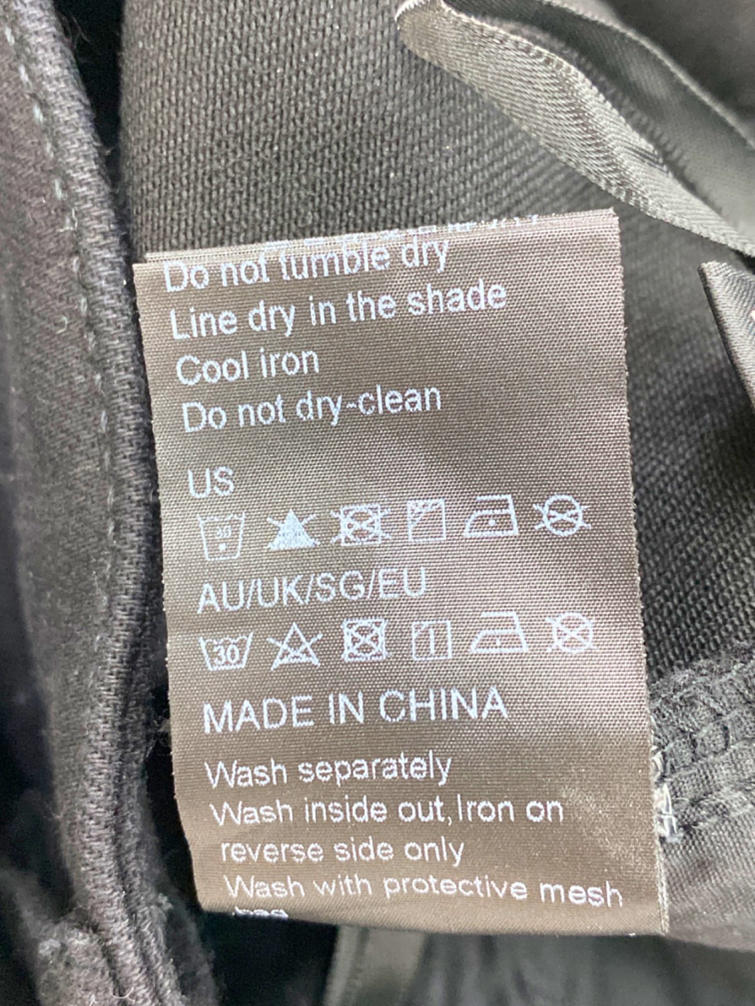 Goelia Black Flared Trousers UK 6