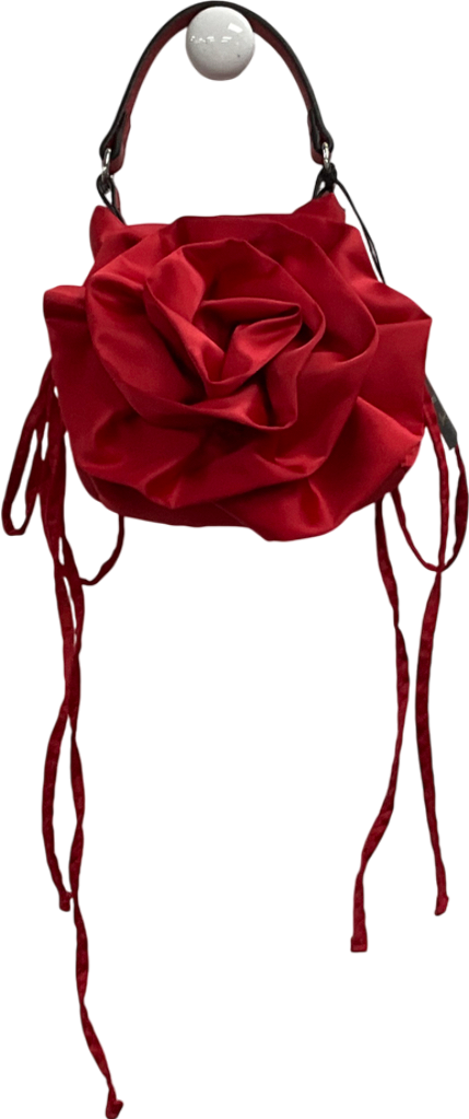 River Island Red Rose Handbag