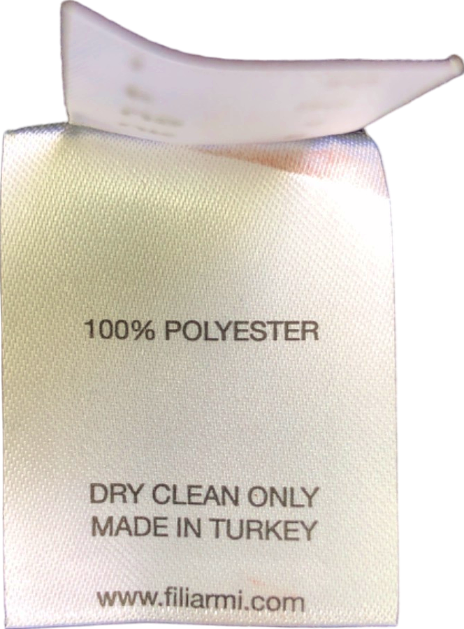 Filiarmi Black Asymmetrical Neck Midi Dress UK 8