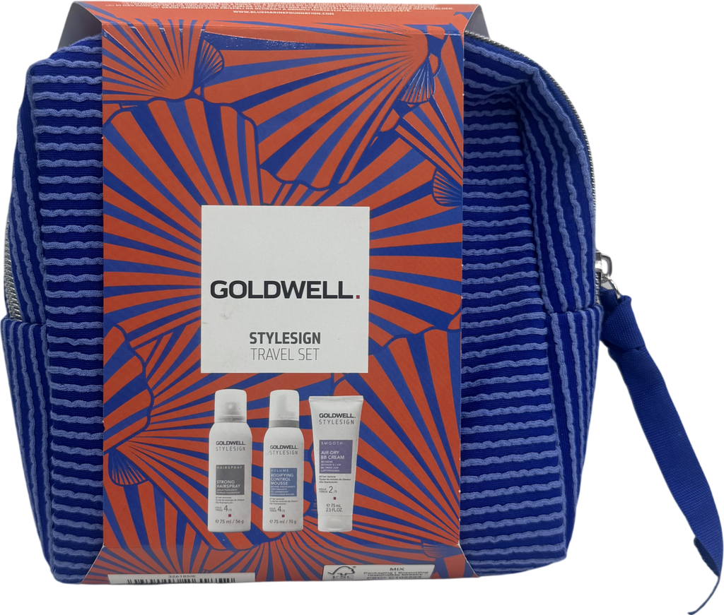 Goldwell Travel Set Travel Set For Smooth Styling And Volume 3 X 75ml
