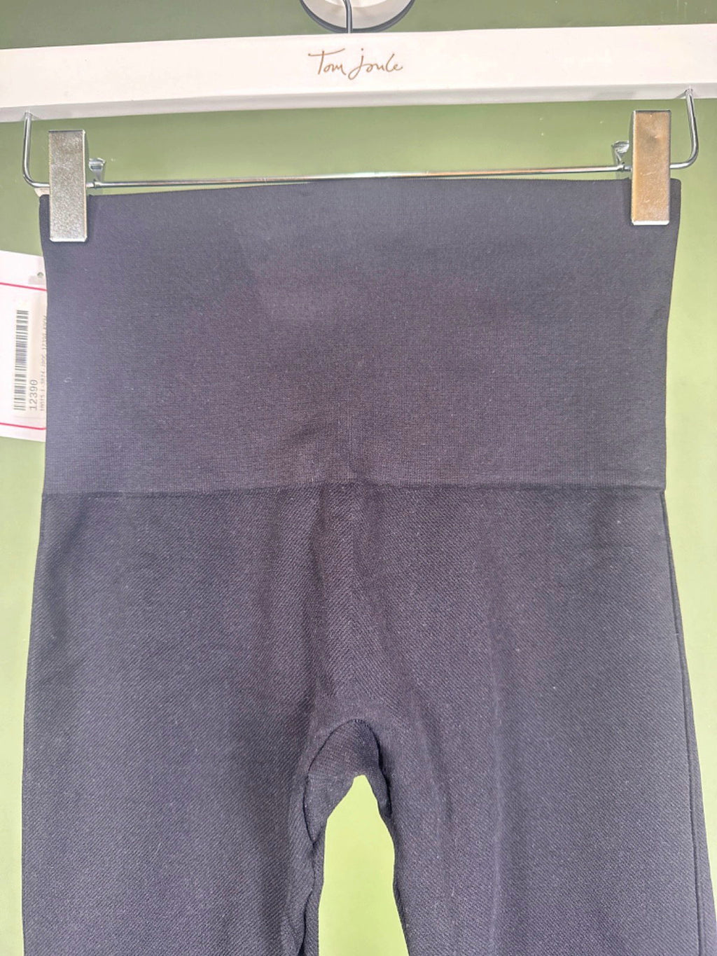 Spanx Black High-Waisted Leggings UK S