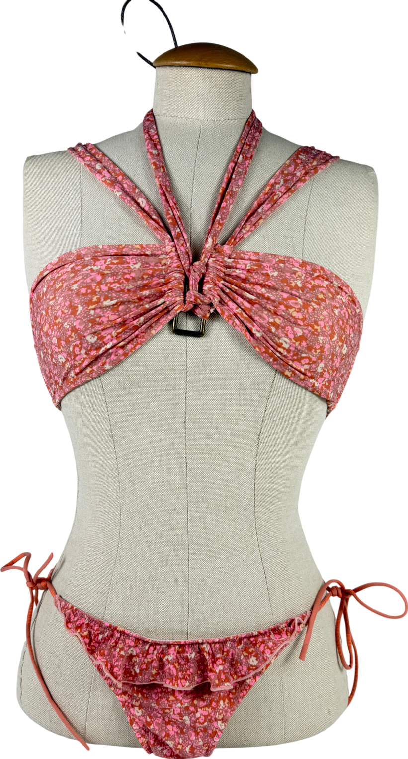 Love Stories Pink Distrust Floral Bikini UK 6