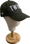 twinzz Green Embroidered Logo Baseball Cap One Size
