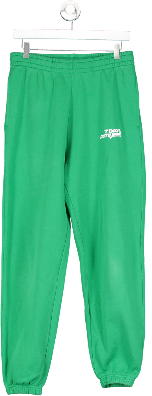 7 Days Active Green Monday Track Pants UK S