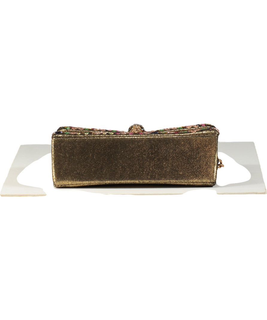 Kurt Geiger Metallic Medium Kensington Bag