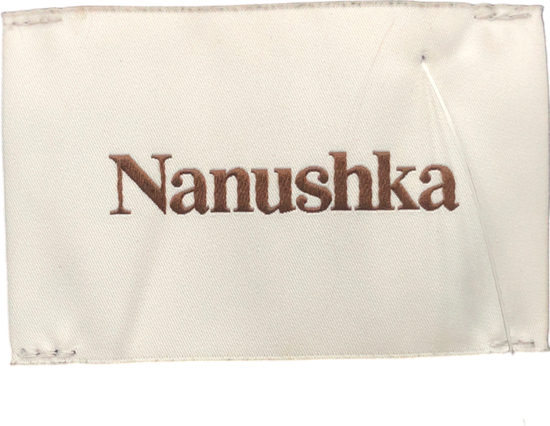 Nanushka Black Pine Top UK S