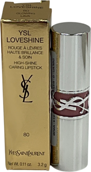 YSL Loveshine Lipstick 80 Glowing Lava 3.2g