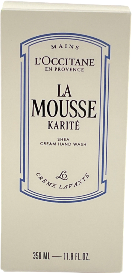 Loccitane La Mousse Shea Cream Hand Wash 350ml