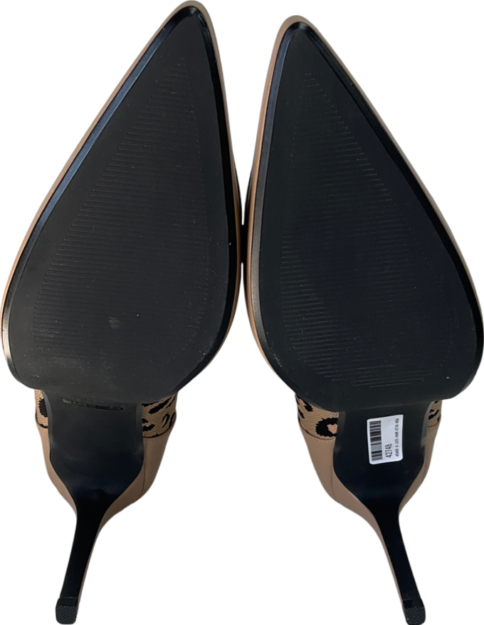 cosy island Beige Sexy Pointed Toe Soles Ankle Boots UK 11 EU 45 👞