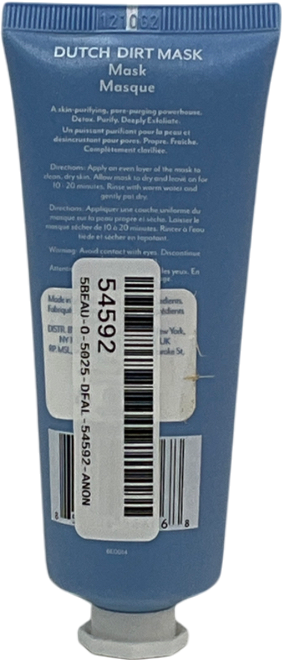 bloomeffects Dutch Dirt Mask Pore-purging Exfoliating Mask & Scrub 60ml