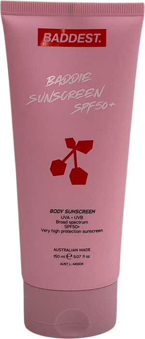 BADDEST Baddest Baddie Sunscreen Spf50+ 150ml