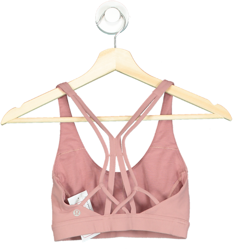 Lululemon Pink Strappy Sports Bra No Size