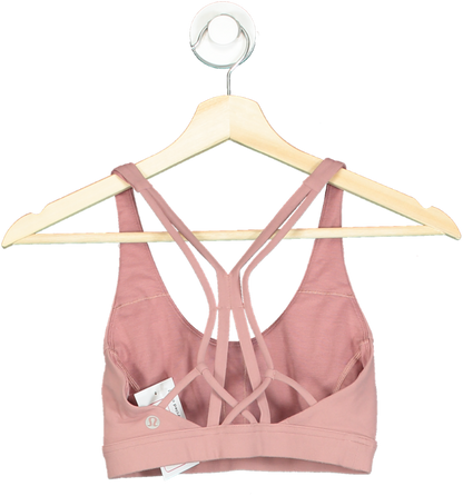 Lululemon Pink Strappy Sports Bra No Size