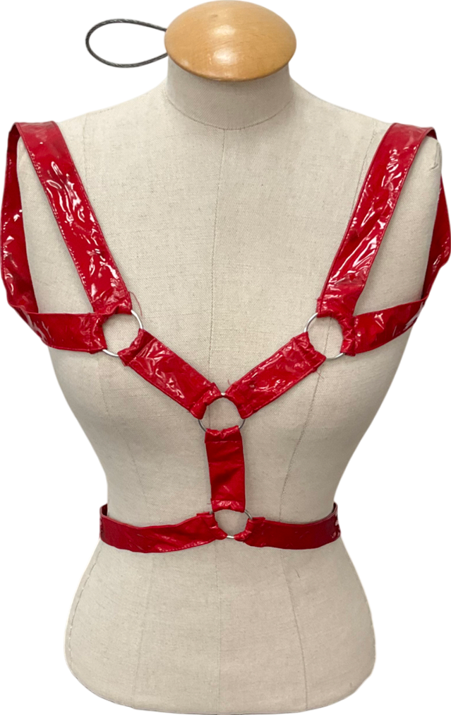 Fashion Nova Black Miss Blazin Hot Three Piece Costume Set UK XS/S