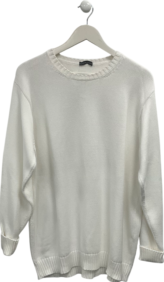Brandy Melville White Brianna Sweater One Size