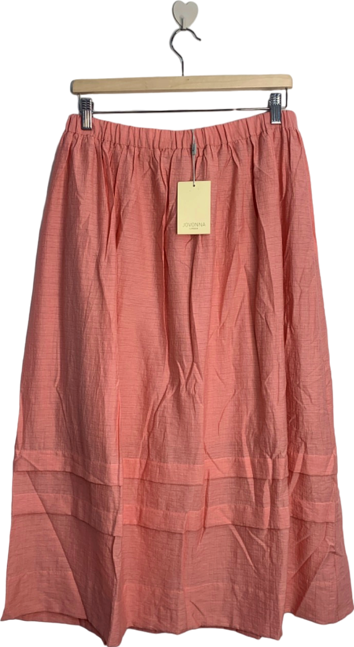 Jovonna London AVEENA Coral Midi Skirt UK M