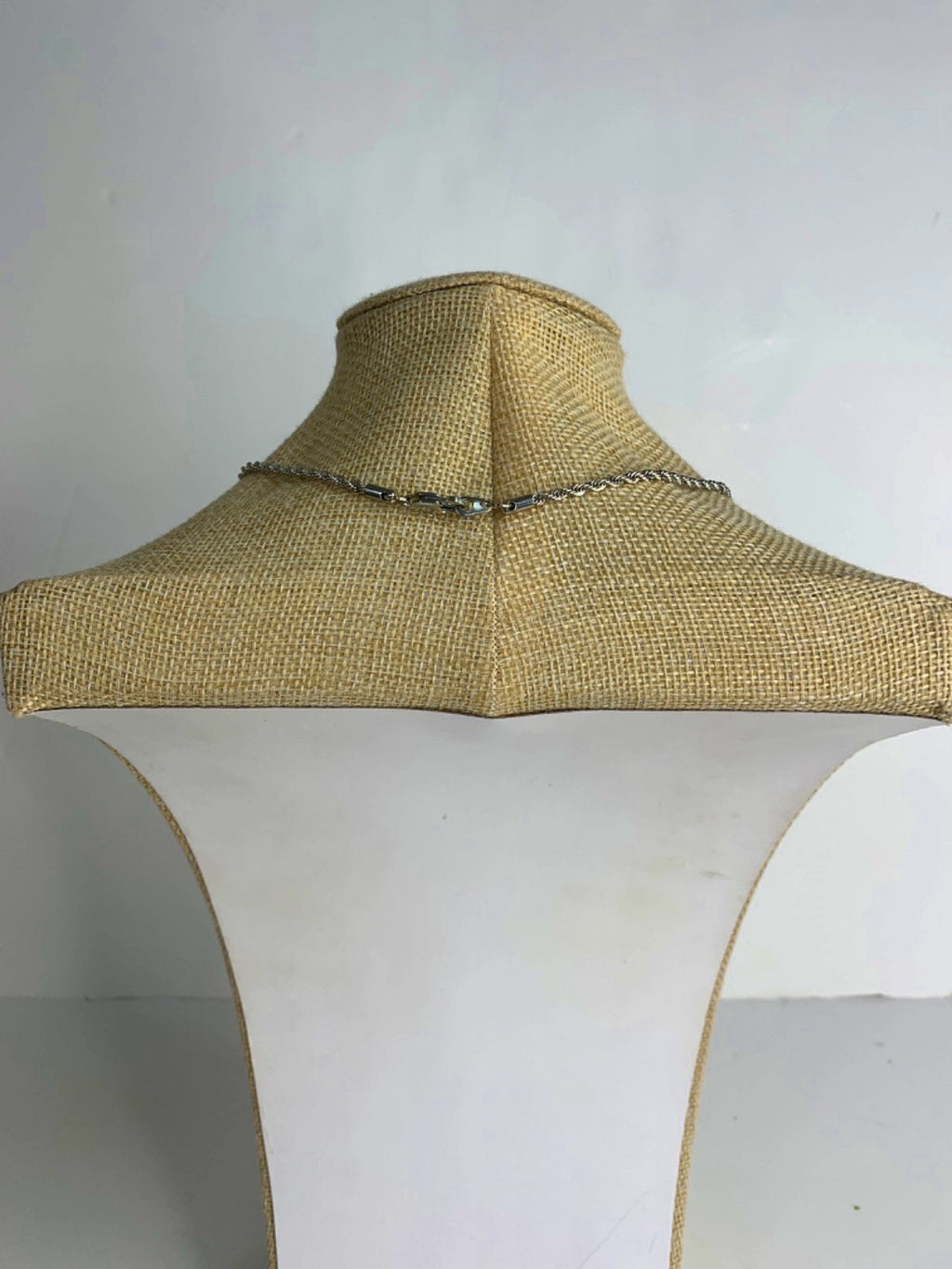 Silver Rope Chain Necklace