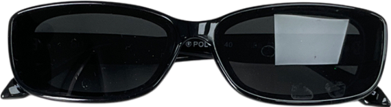 QUAY Black Frame / Black Polarized Lens One Size