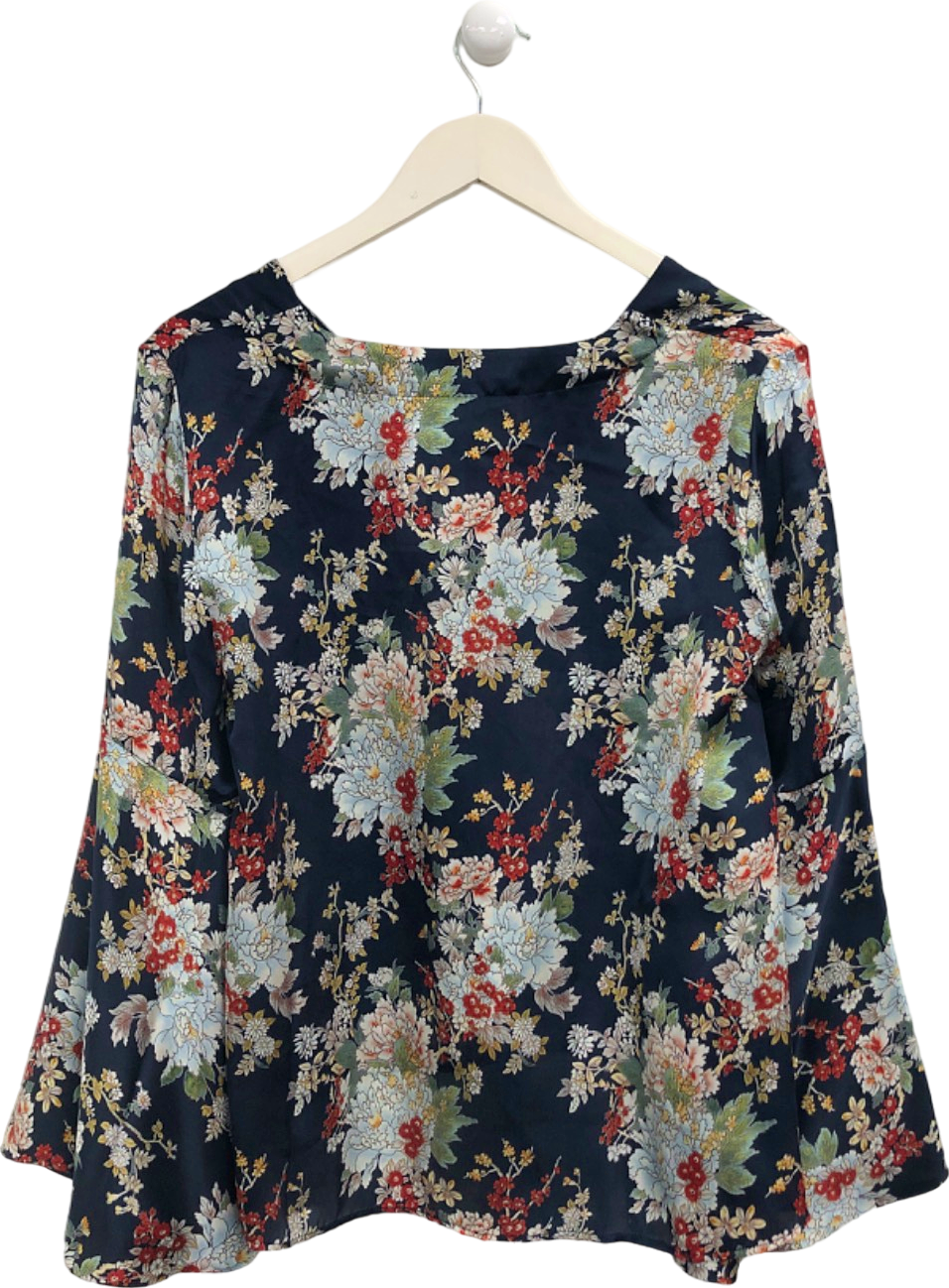 Uterqüe Multicolour Floral Print Blouse UK S